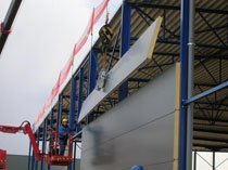 работы с сендвич панелями в Казани